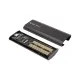 Карман внешний PowerPlant SSD Premium M.2 PCIe NGFF/NVMe USB3.1 (HC380459)