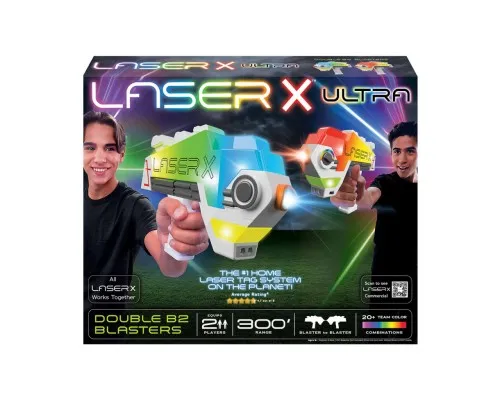 Игрушечное оружие Laser X набор для лазерных боев – Ultra для двух игроков (87552)