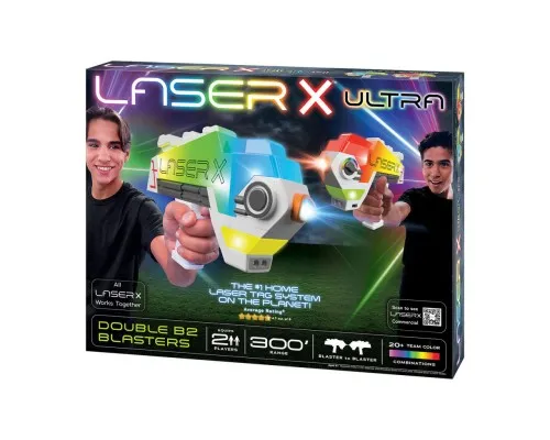 Іграшкова зброя Laser X набір для лазерних боїв - Ultra для двох гравців (87552)