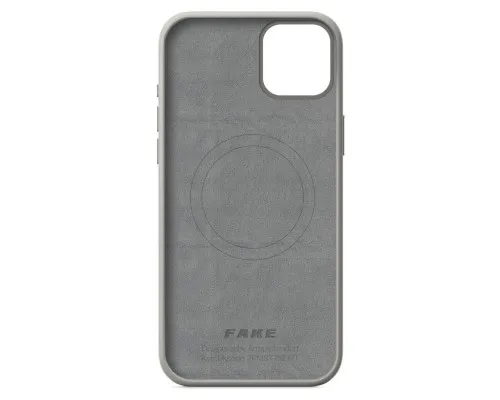 Чохол до мобільного телефона Armorstandart FAKE Leather Case Apple iPhone 15 Plus Grey (ARM76295)