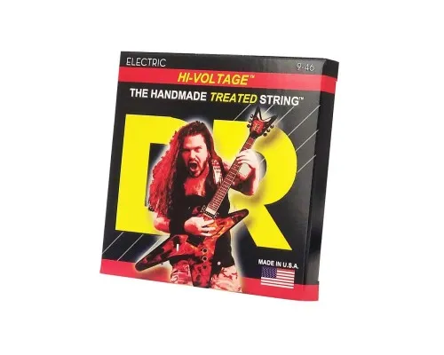 Струни для гітари DR Strings Dimebag Darrell HI-VOLTAGE Electric - Light Heavy (09-46) (DBG-9/46)
