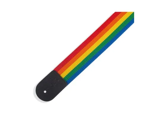 Ремінь для гітари Levy's Classics Series Polypropylene Guitar Strap Rainbow (M8POLY-RNB)