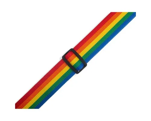 Ремінь для гітари Levy's Classics Series Polypropylene Guitar Strap Rainbow (M8POLY-RNB)