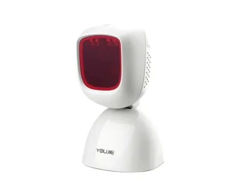 Сканер штрих-кода Honeywell Youjie HF600, 2D, USB, white (YJ HF600-0-2USB)