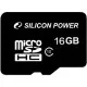 Карта памяті Silicon Power 16Gb MicroSD class 10 (SP016GBSTH010V10SP)