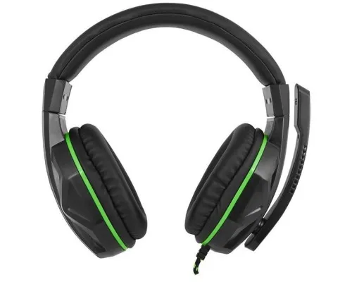 Навушники Gemix N2 LED Black-Green Gaming