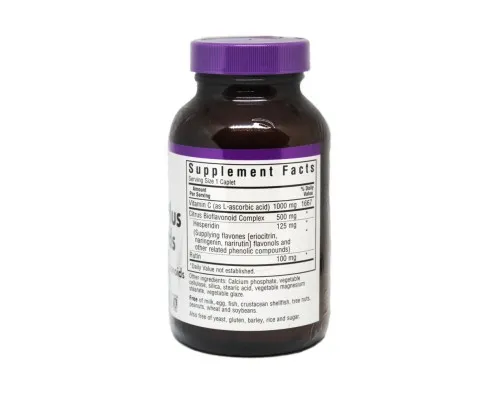 Вітамін Bluebonnet Nutrition С-1000 + Біофлавоноїди, 90 капсул (BLB0528)