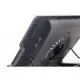 Подставка для ноутбука Gembird до 17, 1x150 mm fan, black (NBS-1F17T-01)