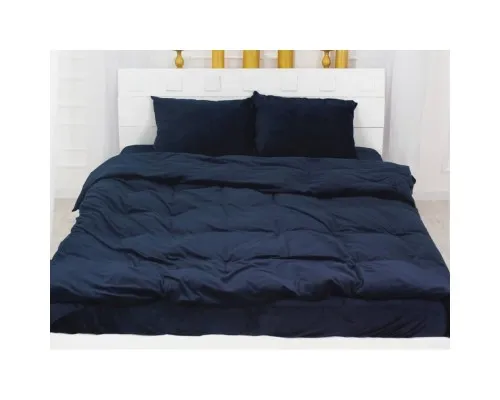 Постільна білизна MirSon Велюр Winter Frost 28-0006 Navy blue Velvet Сімейний (2200003998900)