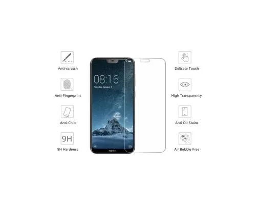 Скло захисне Drobak Nokia X6 (232379)
