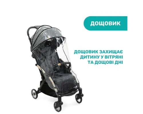 Коляска Chicco Goody Plus Stroller чорна (79877.57)