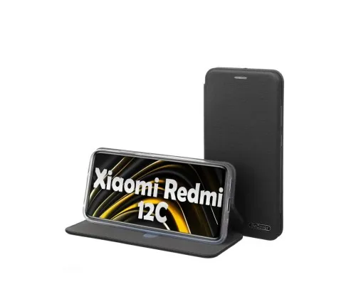 Чохол до мобільного телефона BeCover Exclusive Xiaomi Redmi 12C Black (709063)