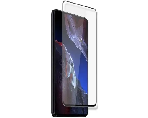 Скло захисне BeCover Poco F5 Pro Black (709744)