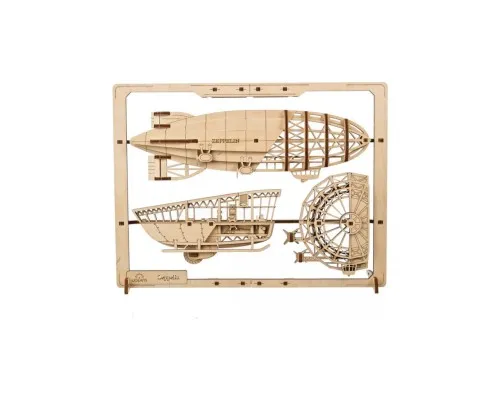 Конструктор Ugears Цепелин 2.5D (6337512)