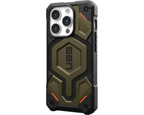 Чохол до мобільного телефона UAG Apple iPhone 15 Pro Max Monarch Pro Magsafe, Kevlar Elemental Green (11422211397B)