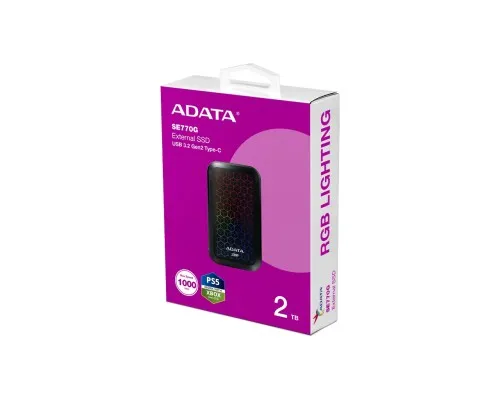 Накопитель SSD USB 3.2 2TB ADATA (ASE770G-2TU32G2-CBK)