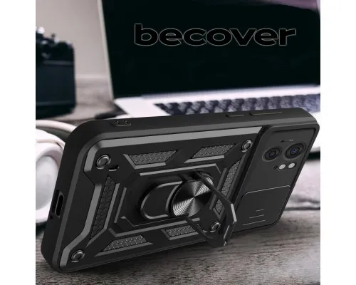 Чохол до мобільного телефона BeCover Military Motorola Edge 40 Black (710136)