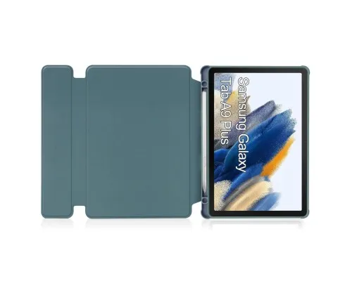 Чехол для планшета BeCover 360° Rotatable Samsung Tab A9 Plus SM-X210/SM-X215/SM-X216 11.0 Dark Green (710337)