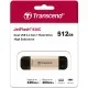 USB флеш накопитель Transcend 512GB JetFlash 930C Gold-Black USB 3.2/Type-C (TS512GJF930C)