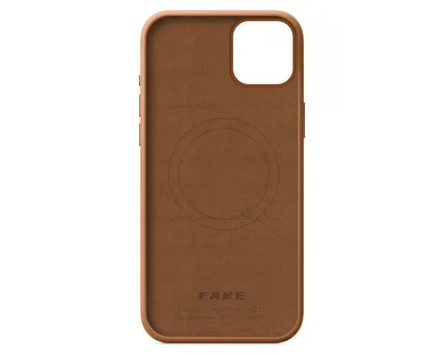 Чохол до мобільного телефона Armorstandart FAKE Leather Case Apple iPhone 15 Plus Light Coffee (ARM76294)