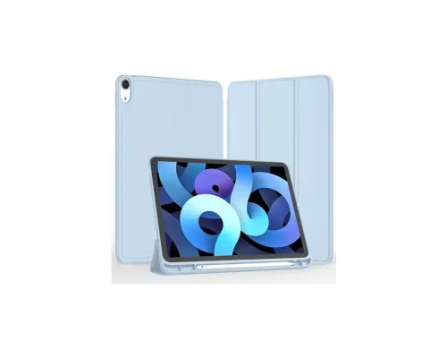 Чехол для планшета BeCover Tri Fold Hard TPU Apple iPad Air (4/5) 2020/2022 10.9" Light Blue (711108)