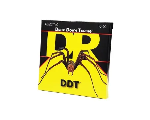 Струни для гітари DR Strings DDT Drop Down Tuning Electric - Big Heavier (10-60) (DDT-10/60)