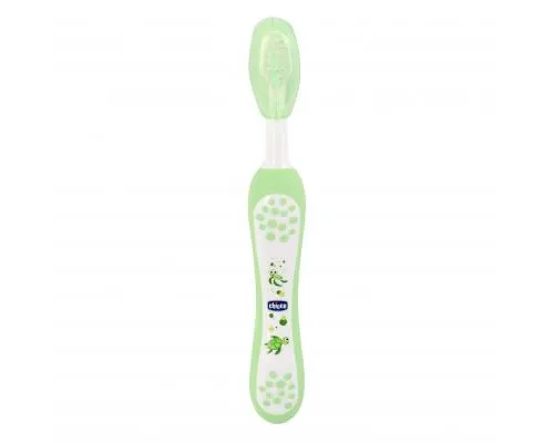 Дитяча зубна щітка Chicco зеленая (06958.00)