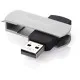 USB флеш накопитель eXceleram 64GB P2 Series Silver/Black USB 2.0 (EXP2U2SIB64)