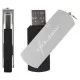 USB флеш накопитель eXceleram 64GB P2 Series Silver/Black USB 2.0 (EXP2U2SIB64)