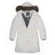 Пальто Huppa PARISH 12470055 белый 122 (4741468686288)