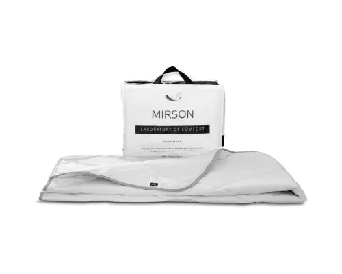 Ковдра MirSon антиалергенна EcoSilk №1300 Bianco Літня 155x215 см (2200001527812)
