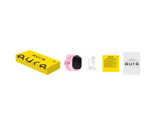 Смарт-часы AURA A3 WIFI Pink (KWAA3P)