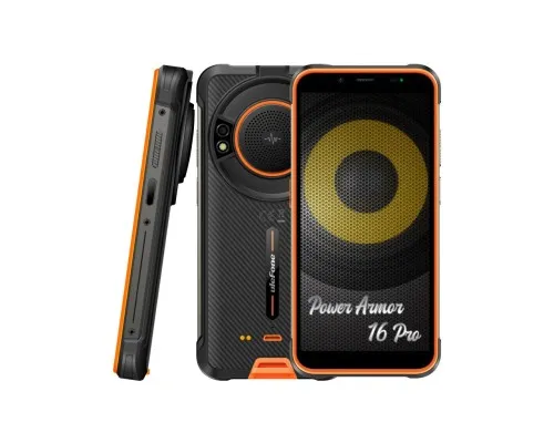 Мобильный телефон Ulefone Power Armor 16 Pro 4/64Gb Orange (6937748734840)