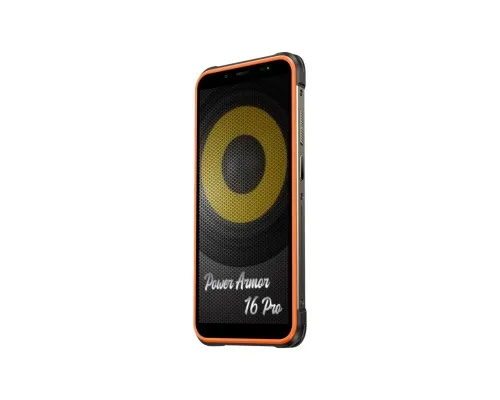 Мобильный телефон Ulefone Power Armor 16 Pro 4/64Gb Orange (6937748734840)