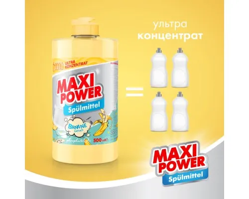 Средство для ручного мытья посуды Maxi Power Банан 500 мл (4823098411956)