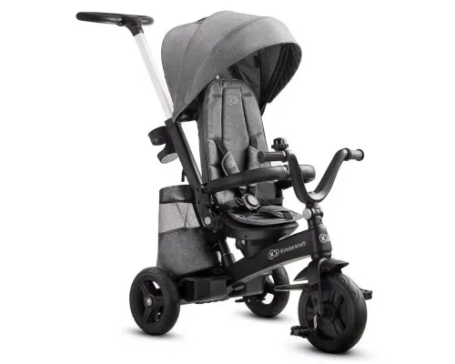 Детский велосипед Kinderkraft Easytwist Platinum Grey (KKRETWIGRY0000) (5902533914487)