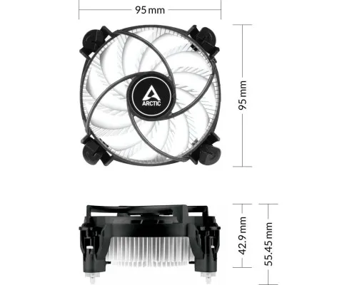 Кулер для процессора Arctic Alpine 17 LP (ACALP00042A)