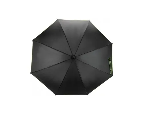 Зонт Optima Promo Next трость автомат, черно/зеленая (O98505)