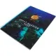 Блокнот Optima World: Reef А4 пластикова обкладинка, спіраль 80 аркушів, клітинка (O20846-23)