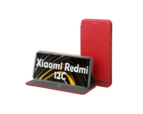 Чохол до мобільного телефона BeCover Exclusive Xiaomi Redmi 12C Burgundy Red (709064)