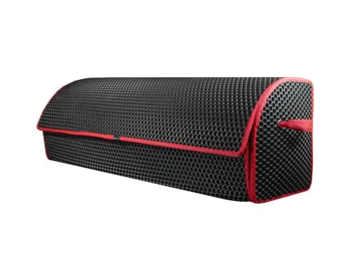Сумка-органайзер EVAtech XL-PRO 32x100x30 см. Сота чорна з червоним кантом (BS13643OX3SBR)