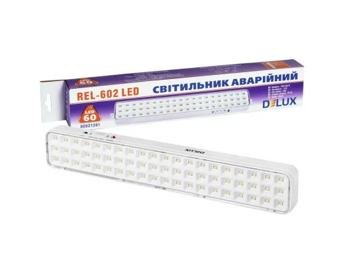 Світильник Delux REL-602 (3.7V2Ah) 60 LED 4W (90021261)