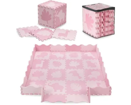 Дитячий килимок MoMi пазл Zawi 150 х 150 см Pink (MAED00012)