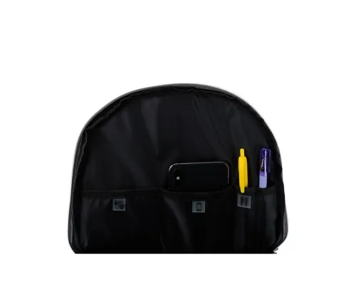 Рюкзак школьный GoPack Education Teens 140L-1 серо-розовый (GO24-140L-1)