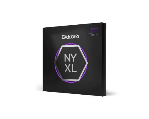 Струни для гітари D'Addario NYXL Medium 7-String (11-64) (NYXL1164)