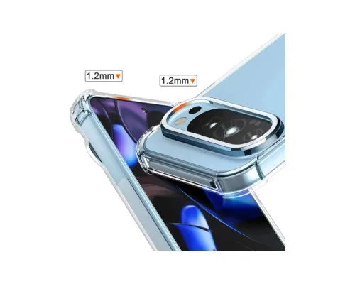 Чохол до мобільного телефона BeCover Google Pixel 9 Pro XL Transparancy (712142)