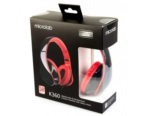 Навушники Microlab K360 Black