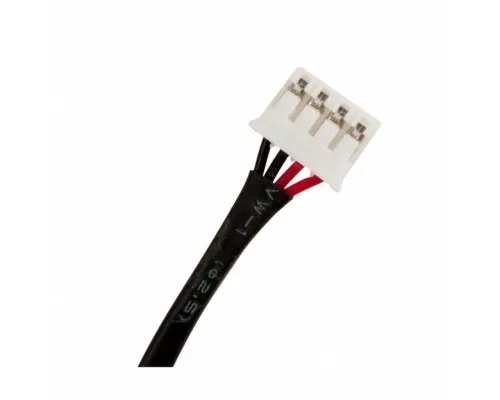 Розєм живлення ноутбука з кабелем для Acer PJ457 (5.5mm x 1.7mm), 4-pin, 19 см Универсальный (A49064)