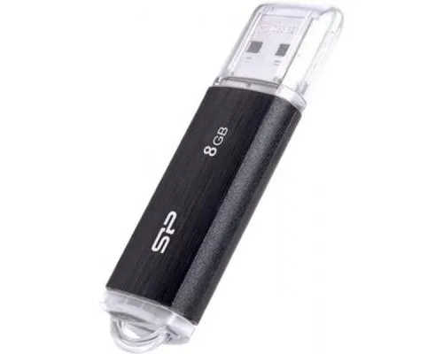 USB флеш накопитель Silicon Power 8GB Ultima U02 Black USB 2.0 (SP008GBUF2U02V1K)