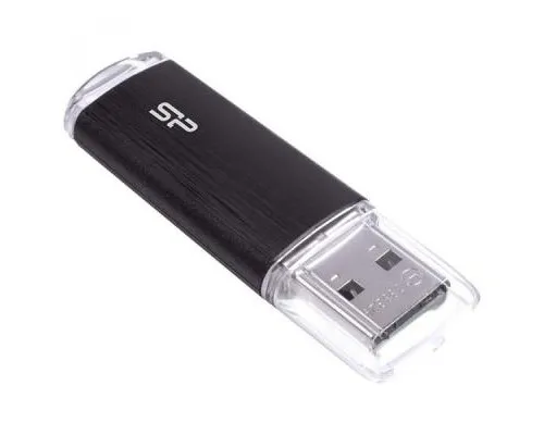 USB флеш накопитель Silicon Power 8GB Ultima U02 Black USB 2.0 (SP008GBUF2U02V1K)